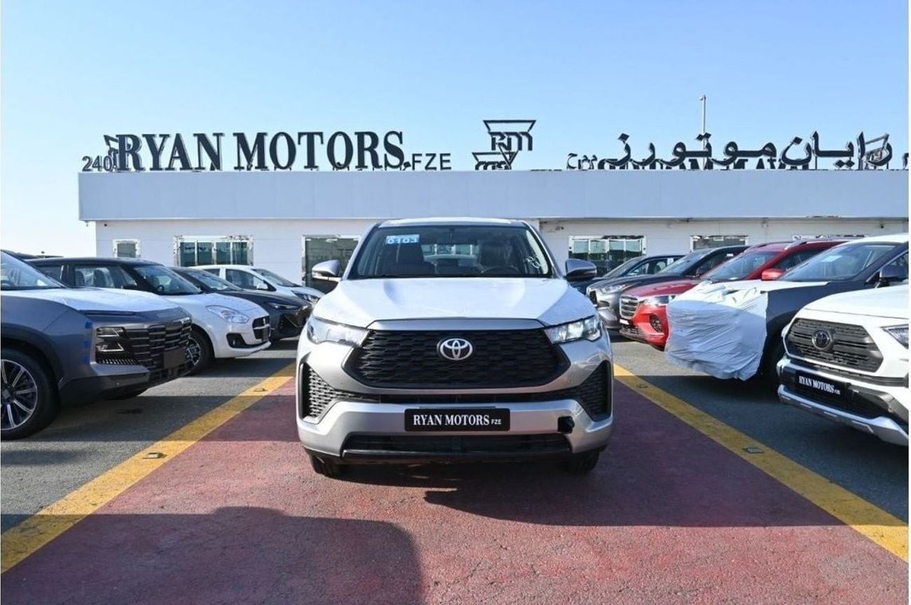 تويوتا إينوفا Toyota Innova 2.0L, FWD Petrol, Color Silver, Model 2024