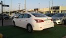 Nissan Sentra 2015 white 1.8 Gcc Excellent Condition without Accidents