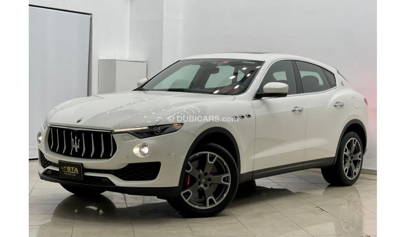 Maserati Levante S S S 2019 Maserati Levante SQ4, Maserati Full Service History, Warranty, Service Contract GCC.