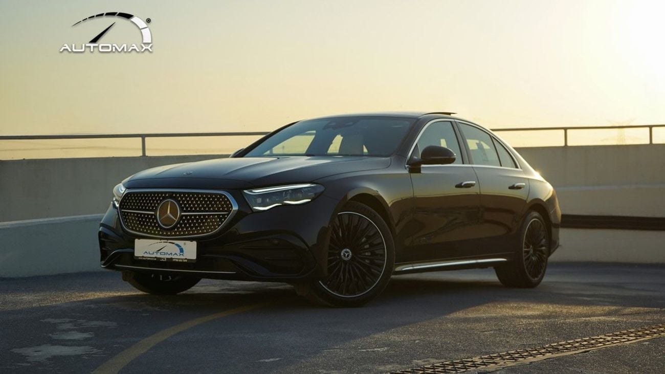Mercedes-Benz E300 AMG EQ Boost 2.0T RWD 2026 GCC 0Km With 2 Years Unlimited Mileage Warranty @Official Dealer