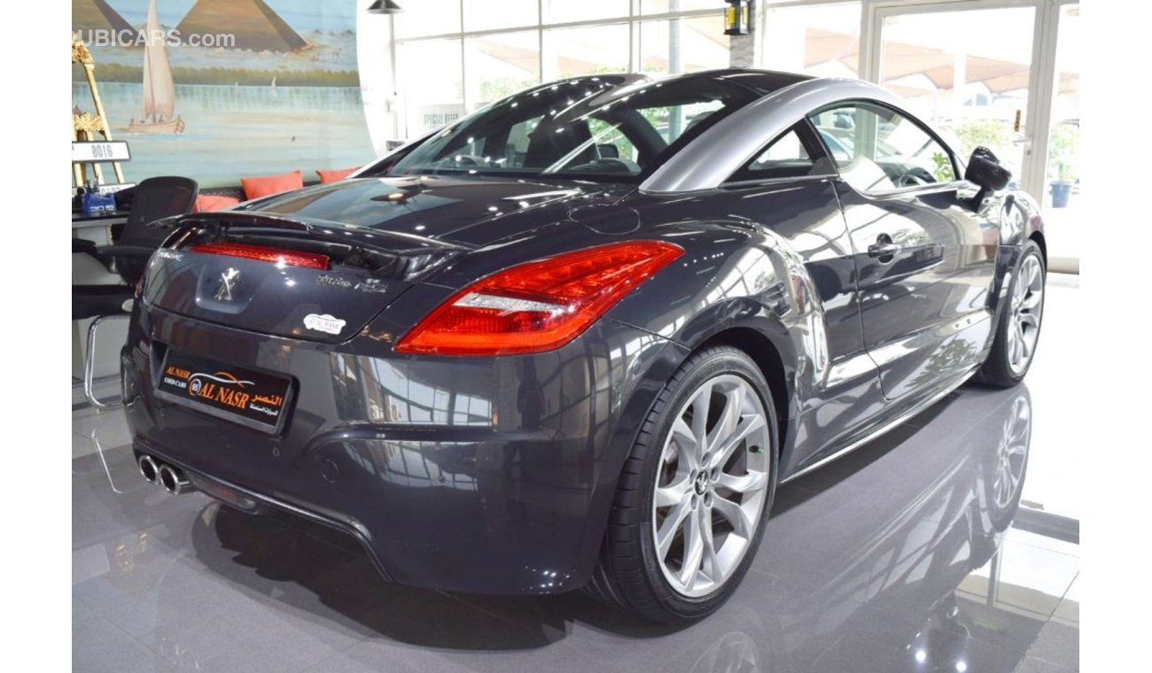 Peugeot RCZ Turbo 1.6L, GCC Specs - Original Paint, Single Owner - Low Kms, Excellent Condition