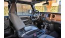 Jeep Wrangler Unlimited | 2,526 P.M | 0% Downpayment | Full Option | Amazing Condition!