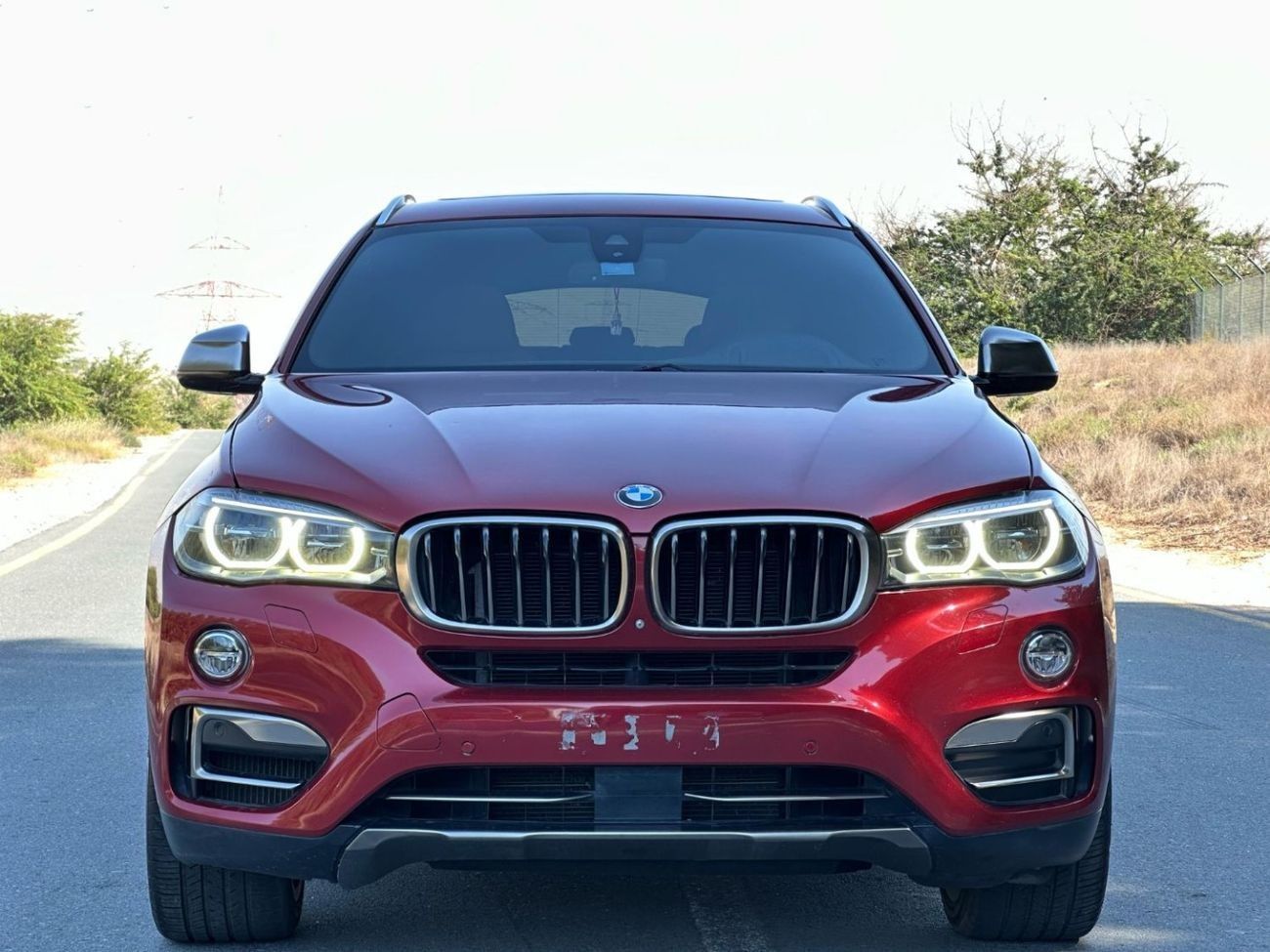 بي أم دبليو X6 50i Luxury 4.4L BMW X6 X DRIVE50i 2015 GCC FULL OPITION // PERFECT CONDITION