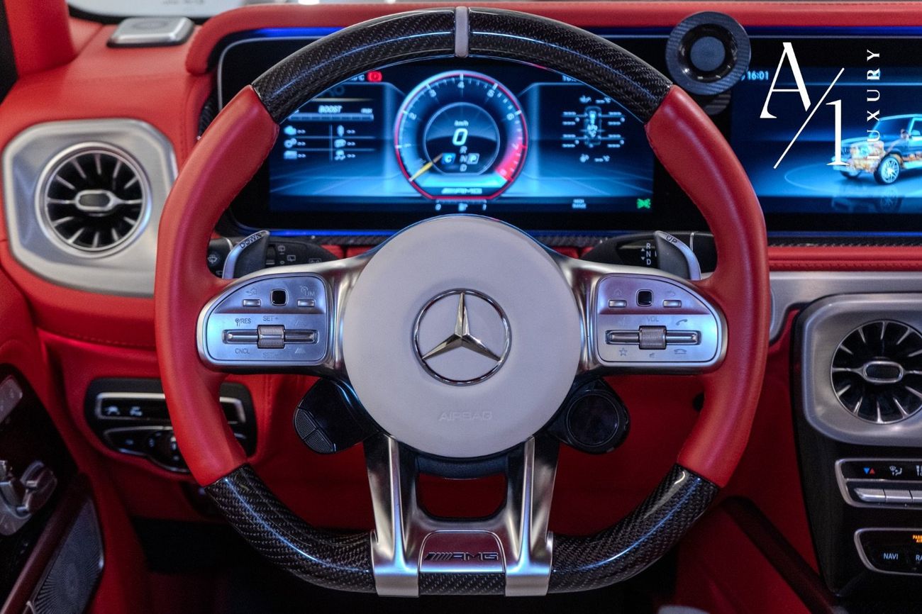 Mercedes-Benz G 63 AMG 2021 Mercedes G63, Brabus (800) Fully Loaded, Carbon Fibre Package, GCC Specs