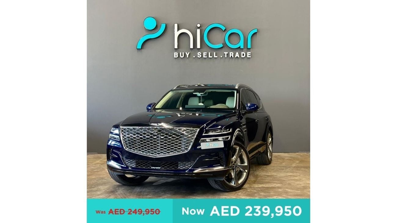 Genesis GV80 AED 3,679pm • 0% Downpayment • Royal • Agency Warranty & Service Contract!
