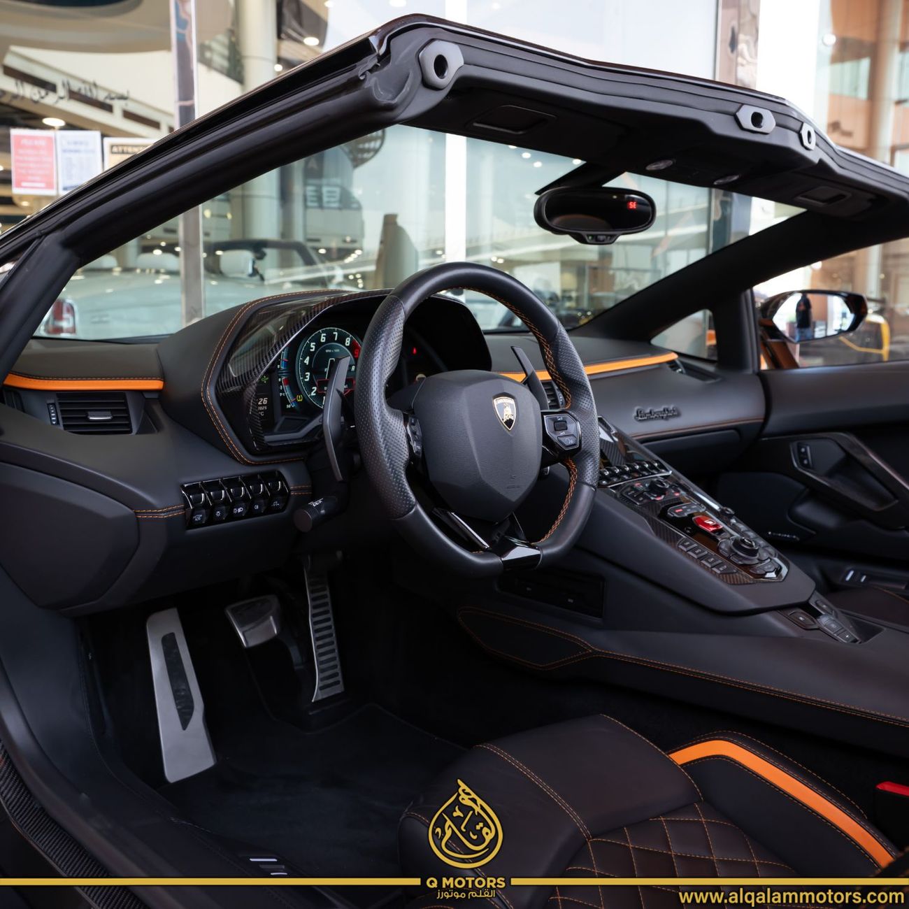 Lamborghini Aventador 6.5L V12 2020 LAMBORGHINI AVENTADOR S ROADSTER GCC DONE ONLY 11,000KM