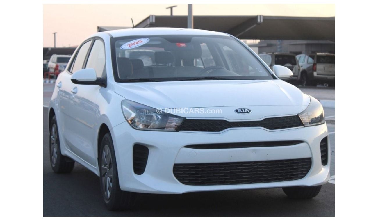 Kia Rio KIA RIO 2020 WHITE GCC EXCELLENT CONDITION WITHOUT ACCIDENT