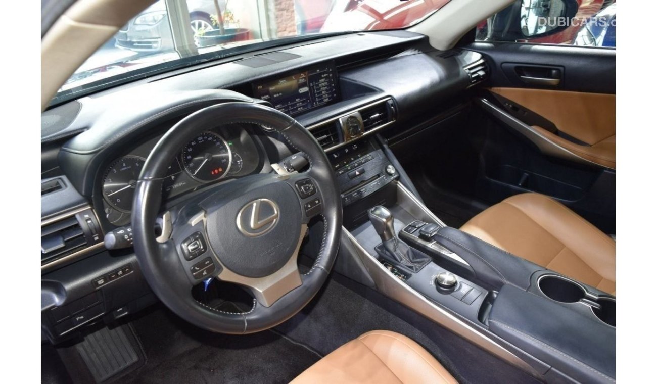 Lexus IS 200 FREE INSURANCE AND REGISTRATION! Premier IS-200 T | GCC Specs | Excellent Condition | Single Owner |