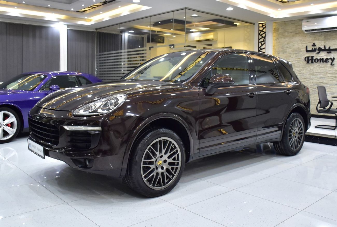 Porsche Cayenne PLATINUM EDITION EXCELLENT DEAL for our Porsche Cayenne ( 2018 Model ) in Brown Color American Specs