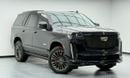 Cadillac Escalade Escalade-V 6.2L 2023 Cadillac Escalade V, 2027 Cadillac Warranty + Service Pack, Very Low Km, 7 Seat