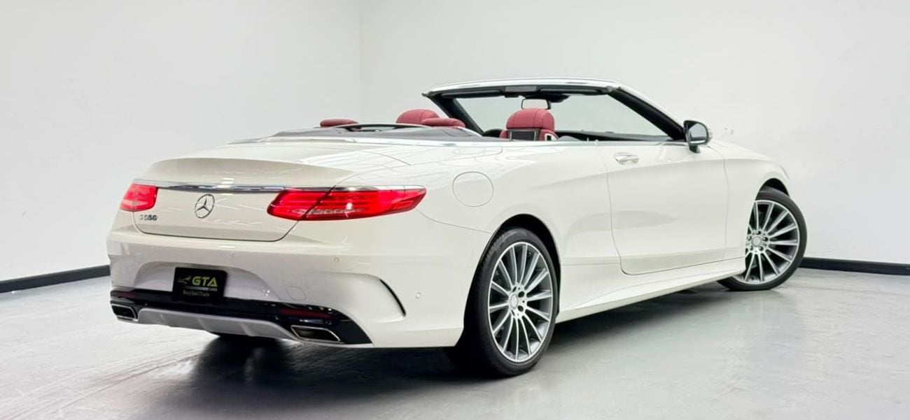 Mercedes Benz S550 STD 2017 Mercedes-Benz S550 Cabriolet, Excellent Condition, Japanese Specs