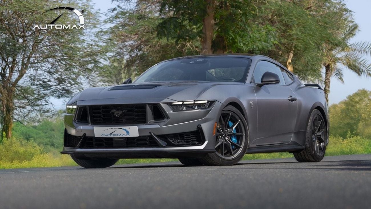Ford Mustang Dark Horse Premium V8 5.0L RWD GCC 31300Km With 5Y Warranty & 5Y Service @Official Dealer
