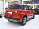 Suzuki Vitara EXCELLENT DEAL for our Suzuki Vitara ( 2017 Model ) in Red Color GCC Specs