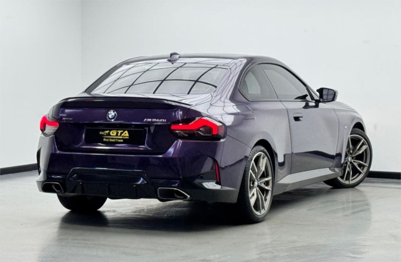 BMW M240i xDrive 3.0L 2022 BMW M240i xDrive, March 2027 BMW Warranty + Service Contract, GCC