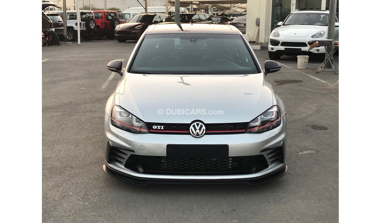 Volkswagen Golf GTI club sport model 2016 GCC car prefect condition full option