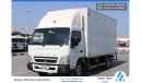 ميتسوبيشي فوسو 2017 | FUSO CANTER LONG CHASSIS DRY BOX WITH EXCELLENT CONDITION AND GCC SPECS