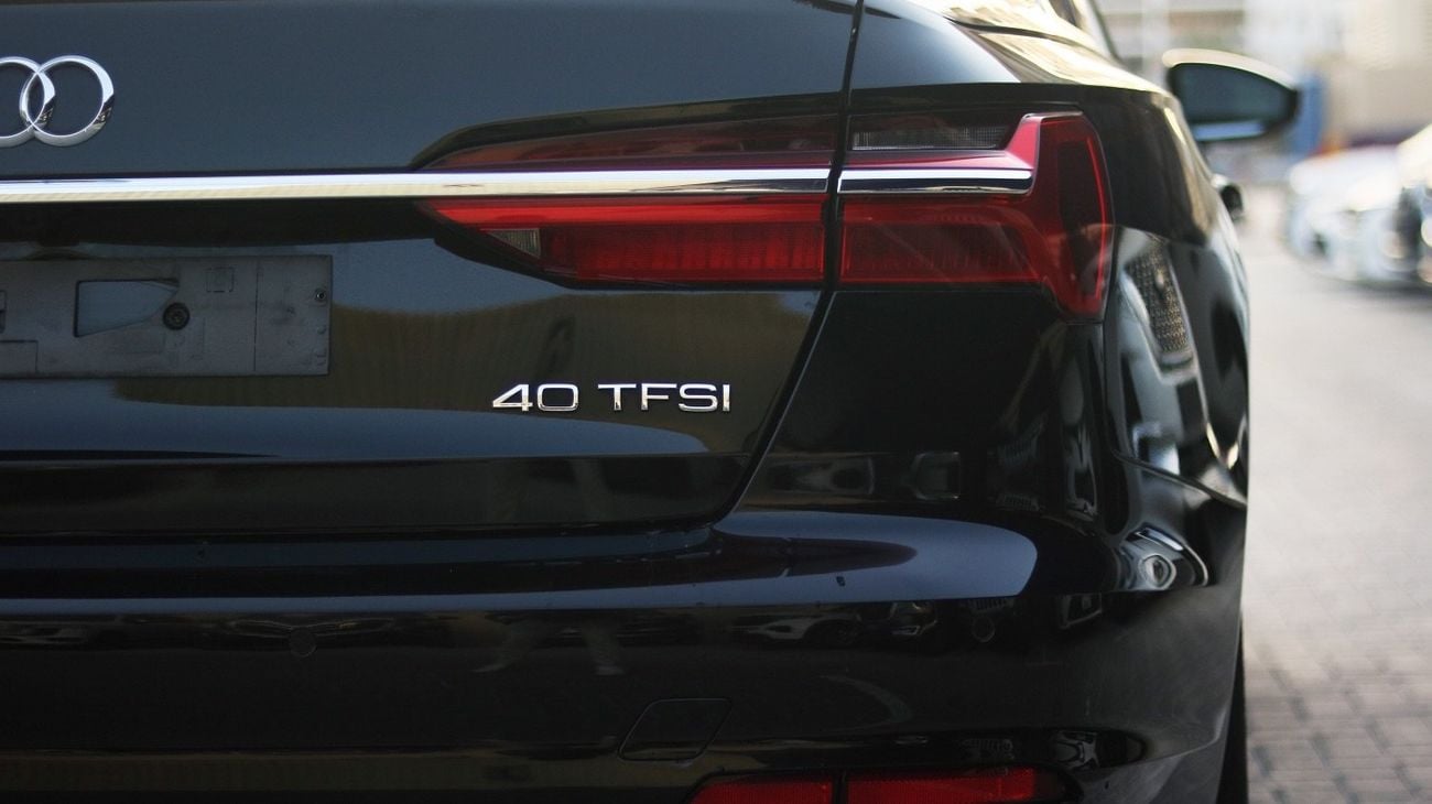 أودي A6 40 TFSI | Complete Service History | GCC Specs | Zero down payment support