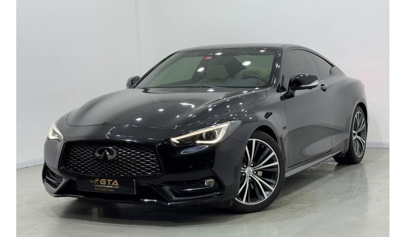 إنفينيتي Q60 Premium Luxury 3.0L 2017 Infiniti Q60 Premium 3.0t, Warranty, Full Infiniti Service History, Low Kms