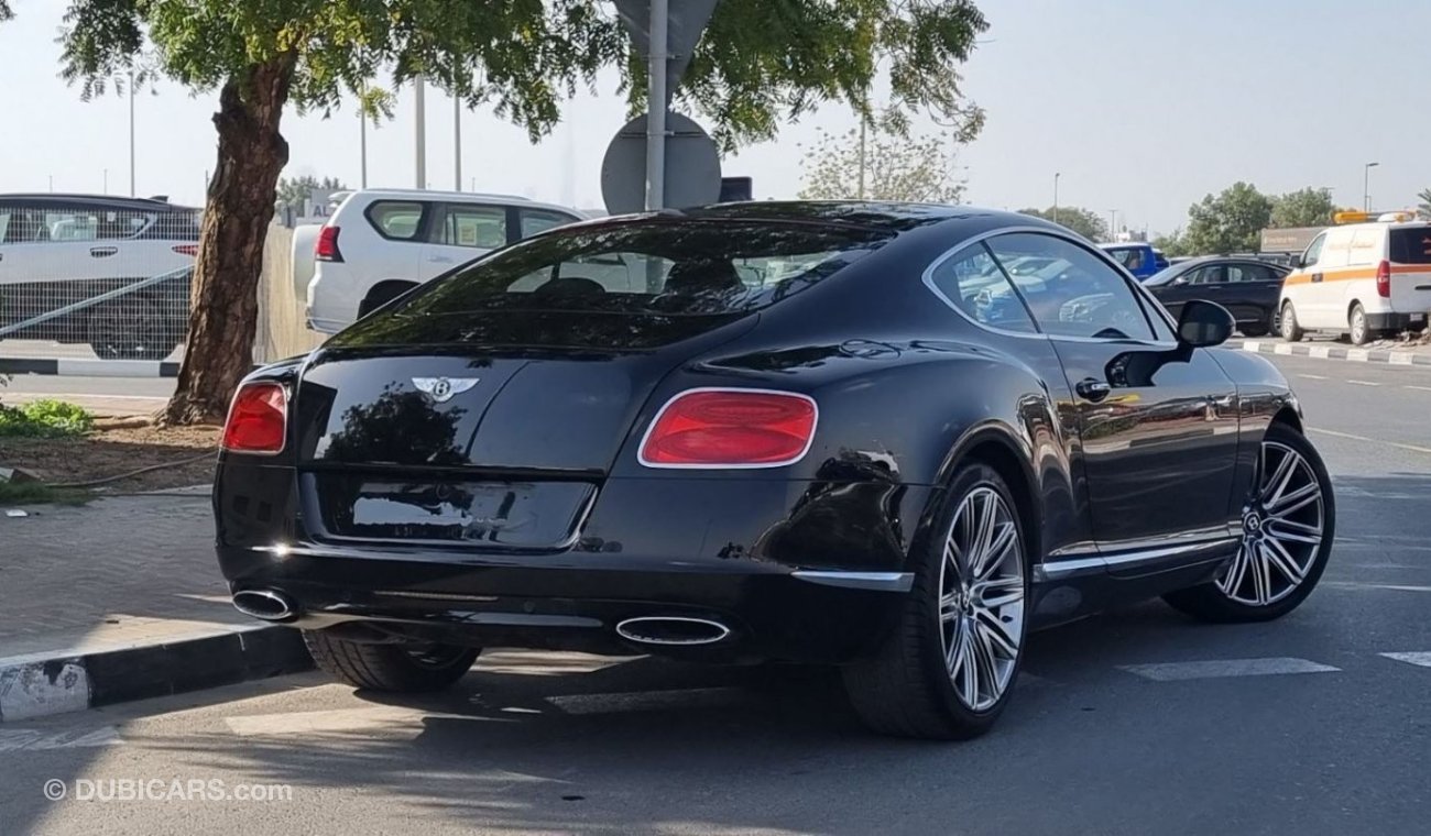 Bentley Continental GT Speed W12 Partial Service History GCC