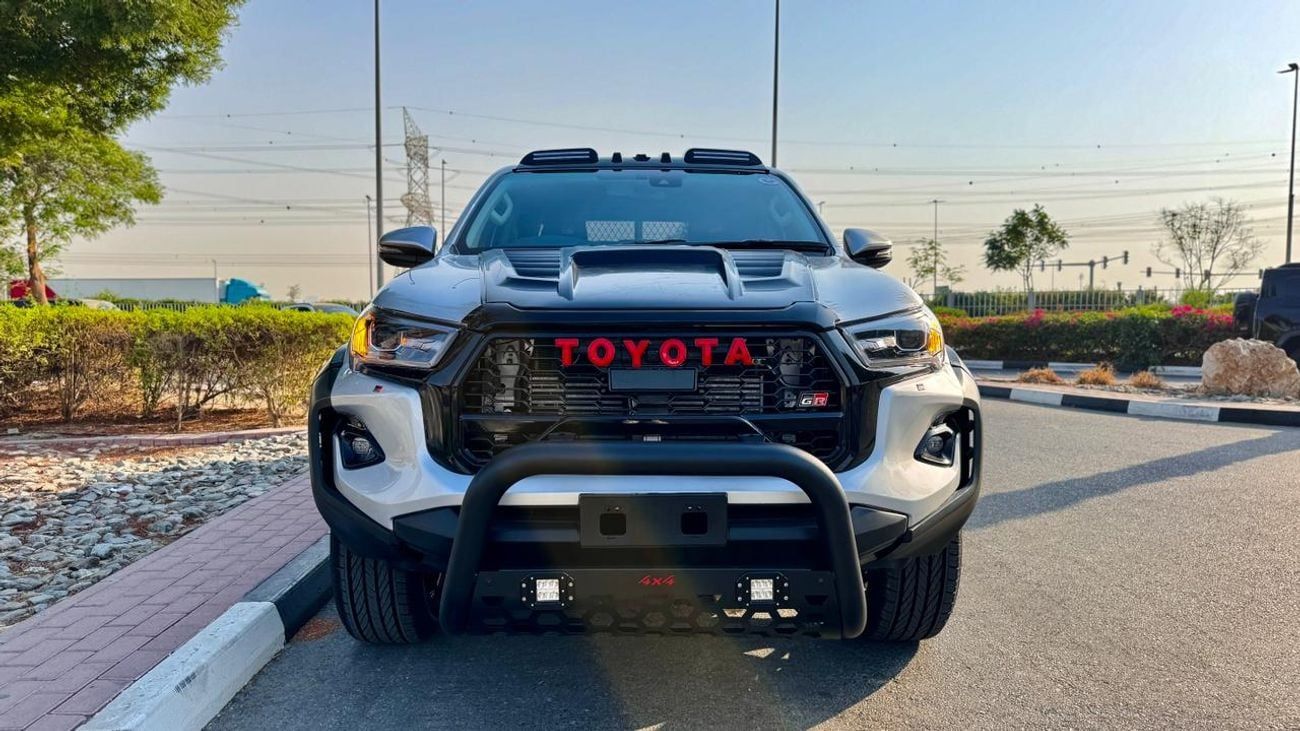 Toyota Hilux MODIFIED TO GR SPORTS | 2024 | DOUBLE CABIN | 2.8L DIESEL ENGINE | AT | NUDGE BAR