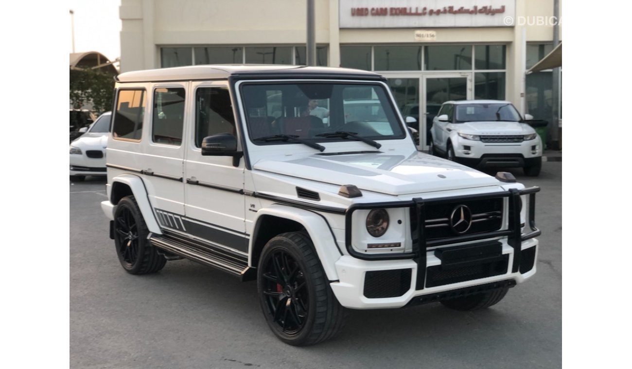 مرسيدس بنز G 63 AMG موديل 2017 خليجي حاله ممتازه من الداخل والخارج كراسي جلد ومثبت سرعه وتحكم كهربي كامل ونظام صوت ممتاز