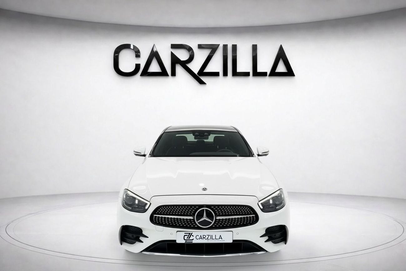 Mercedes-Benz E 350 AED 2,252 P.M l 0% Downpayment l E350 AMG l Excellent Condition