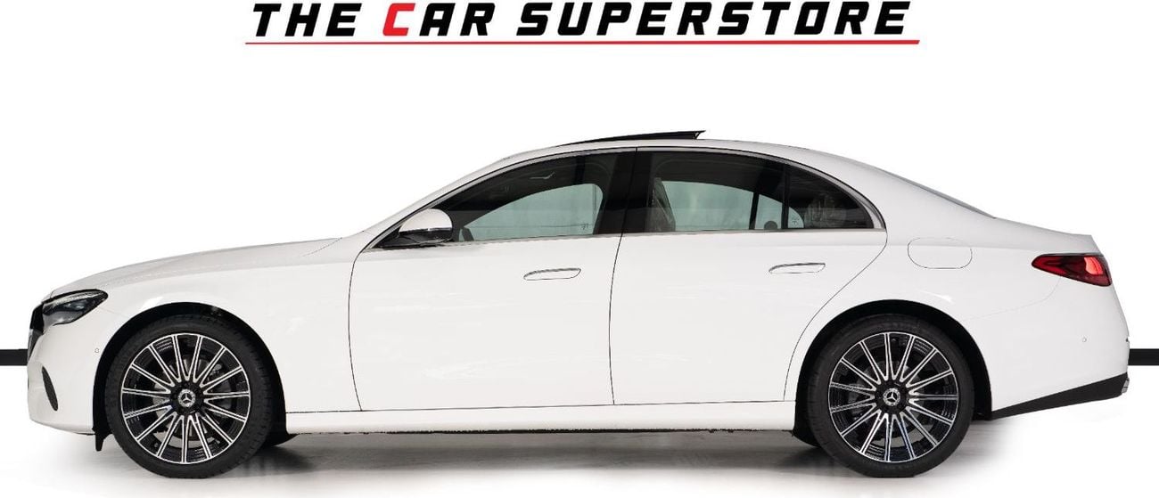 Mercedes-Benz E200 Avantgarde Exterior Package-20 Inch AMG Rims-Chrome Package