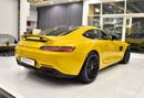 Mercedes Benz AMG GT EXCELLENT DEAL for our Mercedes Benz AMG GTs ( 2015 Model ) in Yellow Color GCC Specs