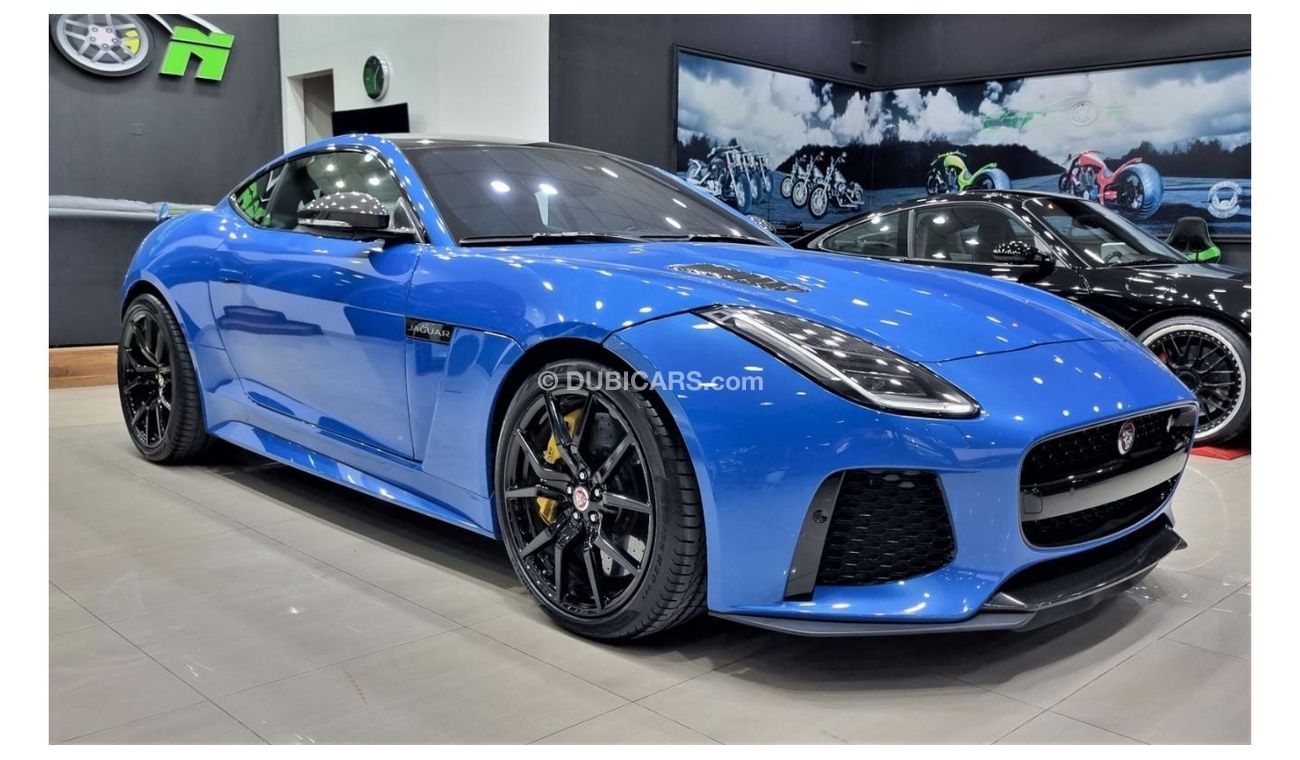 Jaguar F Type JAGUAR F-TYPE SVR 2018 IN IMMACULATE CONDITION UNDER WARRANTY AND SERVICE CONTRACT TILL 10/2024