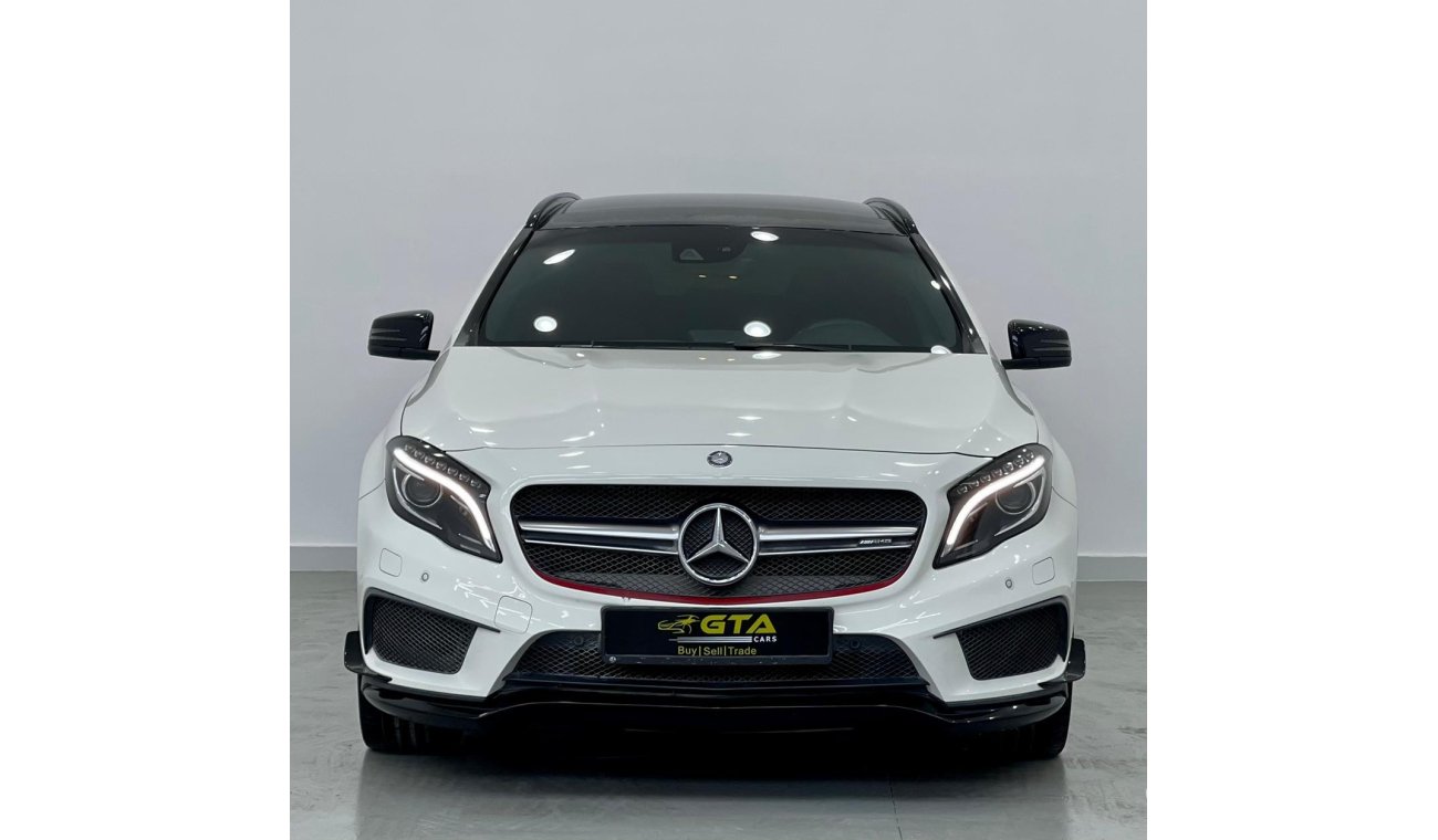 مرسيدس بنز GLA 45 AMG 2015 Mercedes GLA 45 AMG Edition 1 4MATIC, Mercedes Service History, Warranty, GCC