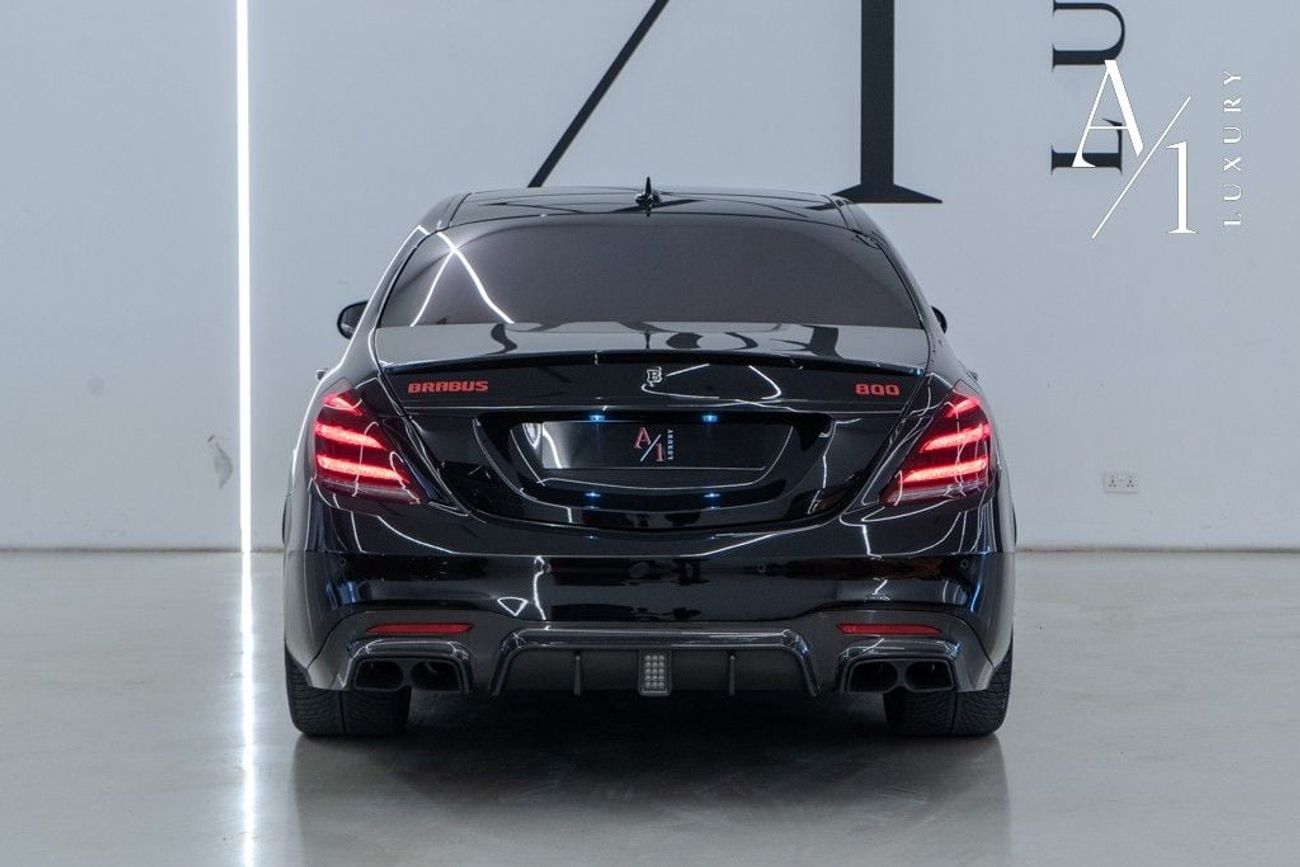 Mercedes Benz S63 AMG Brabus 800 2018 Mercedes Brabus 800, Warranty, 1 Of 7, Full Brabus Service History, Certificate Avai