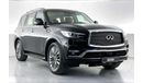 Infiniti QX80 Luxe Sensory ProActive (8 Seater) | 1 year free warranty | 0 down payment | 7 day return policy
