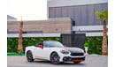 Fiat 124 Spider ABARTH | 1,841 P.M | 0% Downpayment | Full Option | Magnificent Condition!