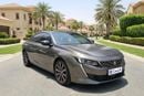 Peugeot 508 GT LINE 2020 | AED 745/Month | 0 DP | 30 Day Return | Warranty | Service History
