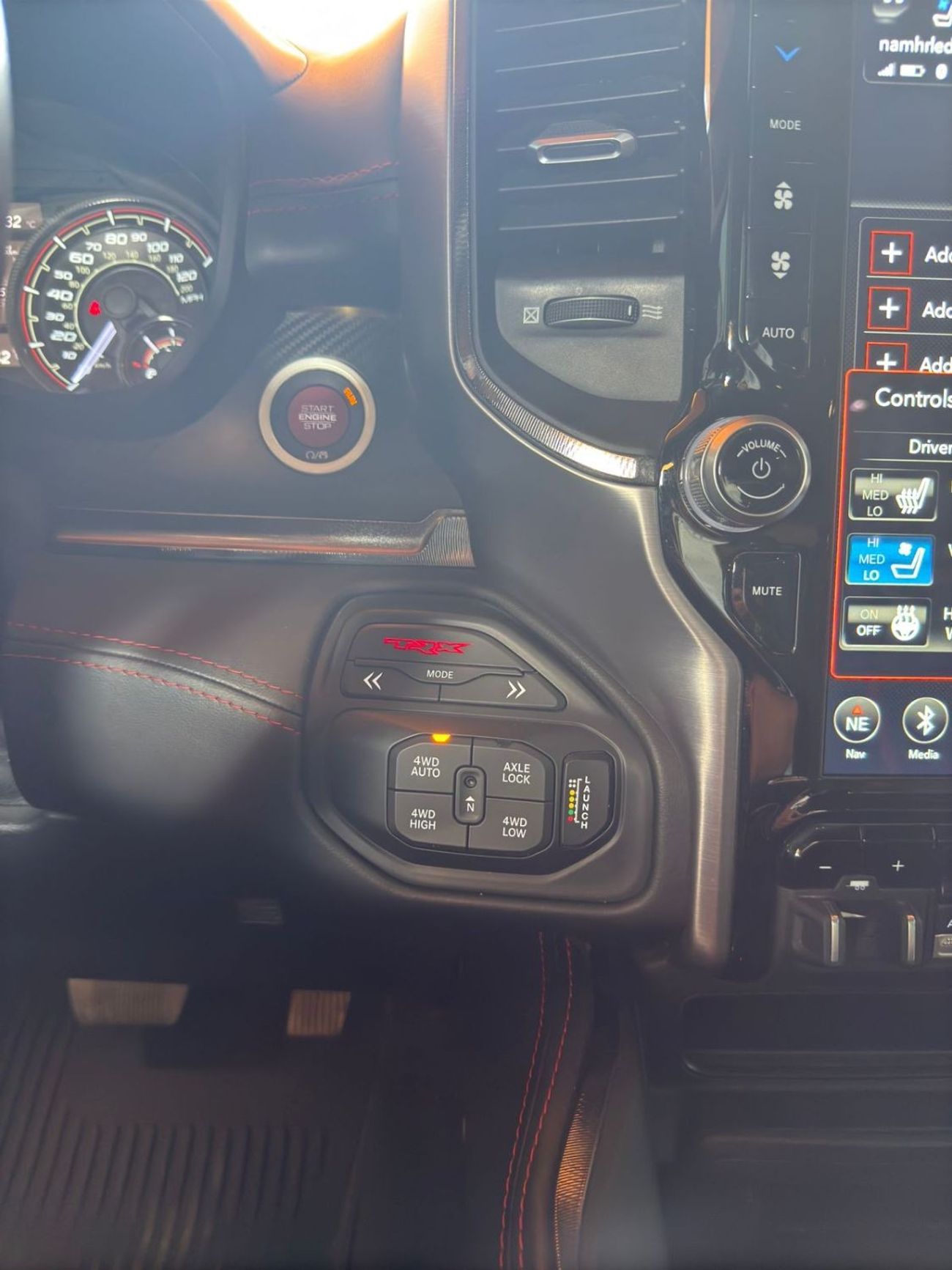 RAM 1500 DODGE RAM TRX 1500 V8 SUPERCHARGED 6.2 L