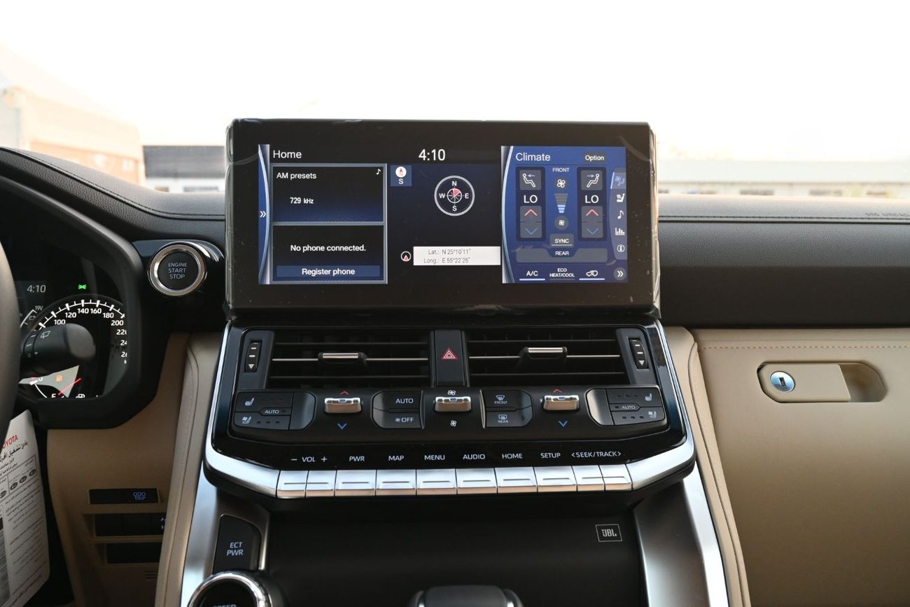 تويوتا لاند كروزر Toyota Land Cruiser VX 4.0L V6 Petrol, 4WD, Model 2024, Color White