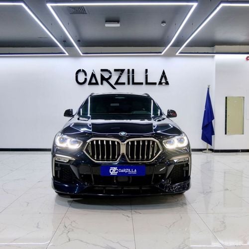 BMW X6 V8 4.4L AED 5,190 P.M l 0% Down Payment l BMW X6 xDrive50i | AGMC Warranty & Service Contract & Full