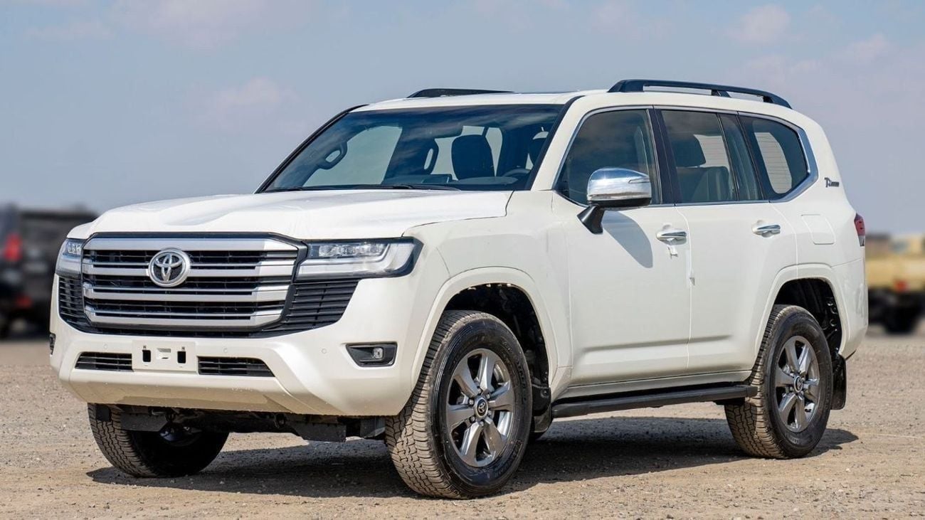 تويوتا لاند كروزر LC300 VX 4.0P AT MY2024 – WHITE