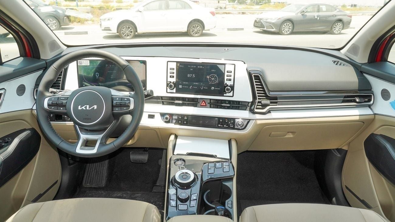 كيا سبورتيج Brand New Kia Sportage 2025 Export 1.6L 2WD Petrol|Red/Beige|N-KIA-SPO-1.6-25|