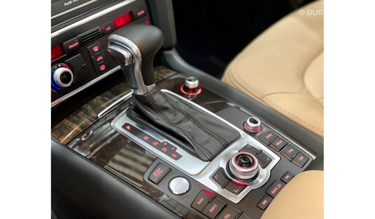 أودي Q7 2015 Audi Q7, Service History, Warranty, Lows Kms, GCC