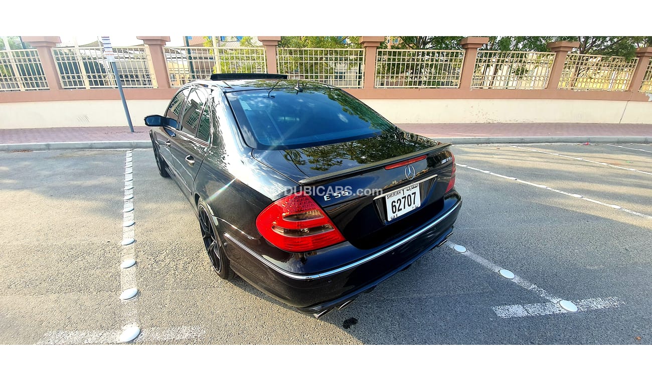 Mercedes-Benz E 55 AMG supercharger