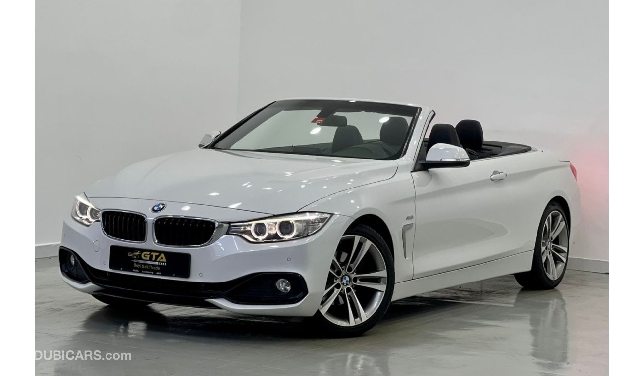 BMW 420i M Sport 2017 BMW 420i M- Sport Convertible, Warranty, BMW Service Pack 2024, low Kms, GCC Specs