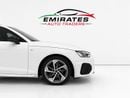 أودي A4 35 TFSI PROGRESS BLACK