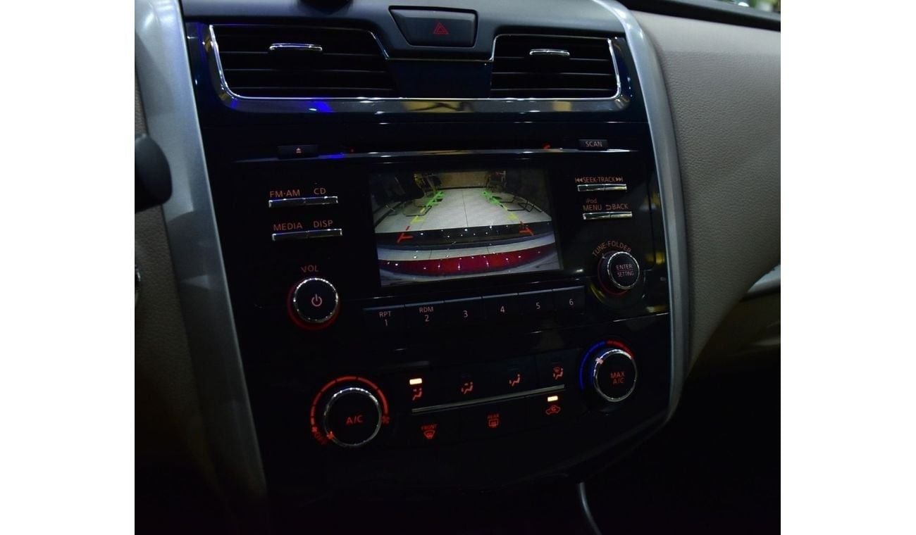 Nissan Altima EXCELLENT DEAL for our Nissan Altima 2.5 SV ( 2015 Model ) in Red Color GCC Specs