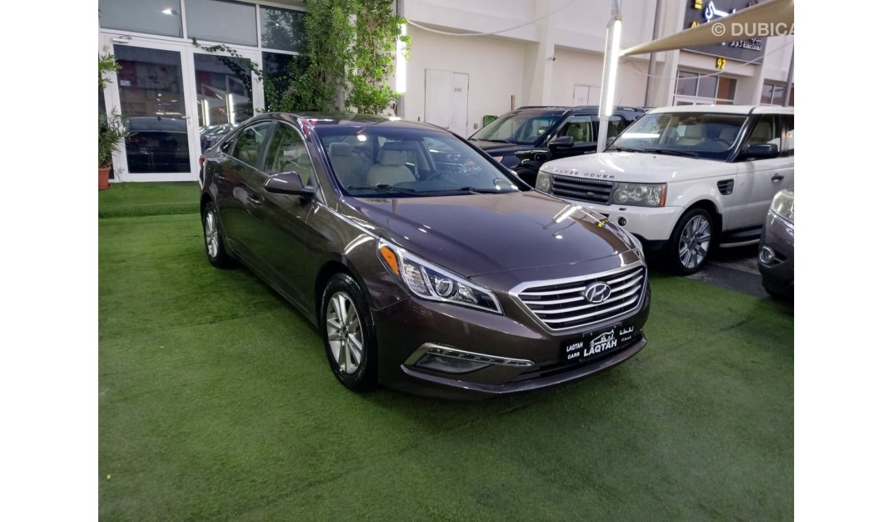 Hyundai Sonata 2015 model, cruise control, sensor wheels, in excellent condition, you do not need any expense