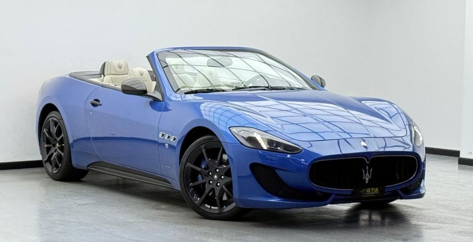 Used Maserati GranCabrio 2016 Maserati Gran Cabrio Sport MC, Full