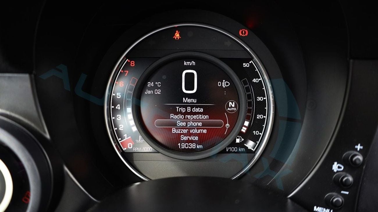 Abarth 695 Abarth 695 Turismo 1.4T 2024 GCC 19000Km With 3 Years Or 120,000 Km Warranty @Official Dealer