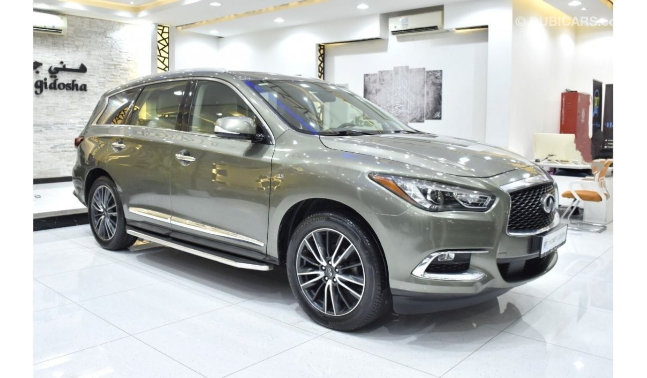 إنفينيتي QX60 EXCELLENT DEAL for our Infiniti QX60 ( 2017 Model ) in Gray/Green Color GCC Specs