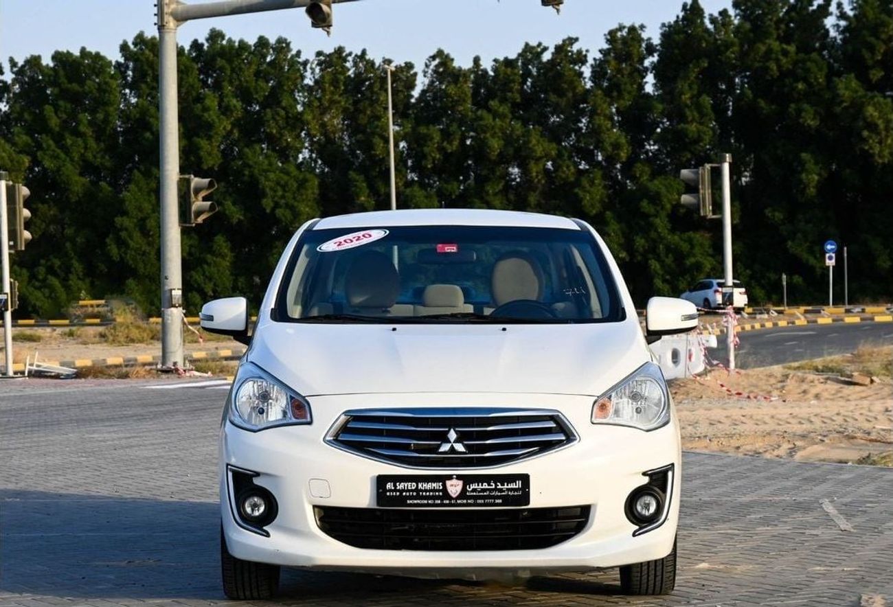 Mitsubishi Attrage MITSUBISHI ATTRAGE 2020 GCC GLX 1.2 BASE IN EXCELLENT CONDITION