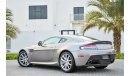 Aston Martin Vantage Extraordinary - Very Low Kms!! - Agency Warranty!! - AED 4,093 Per Month - 0% DP